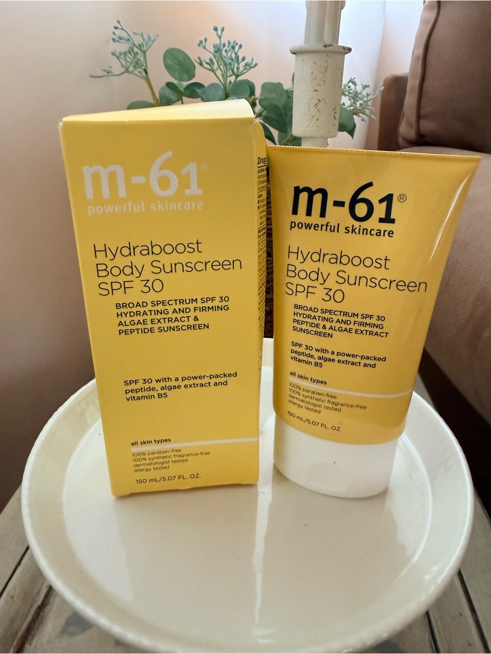 M-61 Hydroboost Body Sunscreen SPF 30, Clean Sunscreen